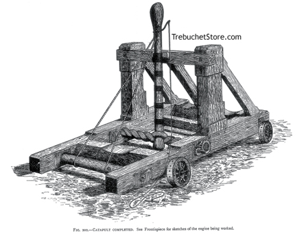 Figure 202. Completed Catapult Built From These Plans