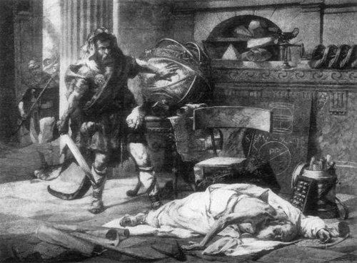 archimedes death