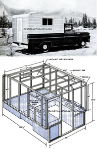 Truck bed camper plans