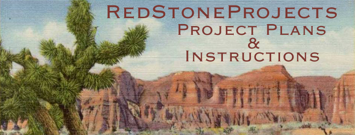 DIY Project Plans and Instructions by RedStoneProjects.com