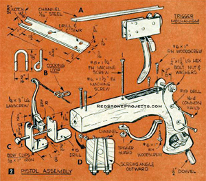 Figure 2. Crossbow Pistol Assembly