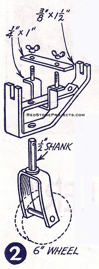 Figure 2. Caster Wheel Assembly
