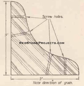 Figure 17. The Transom knees.