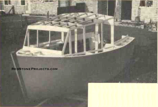 Figure 30. Photo taken during cabin construction.