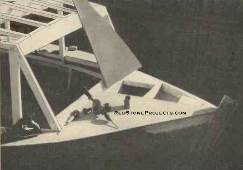 Figure 31. Fitting the fore deck.