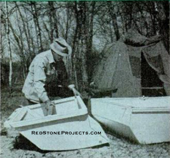 Stow gear in the locker ASHORE