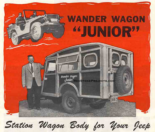 Station wagon body for you Jeep.